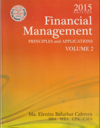 Financial Management Principles and Applications