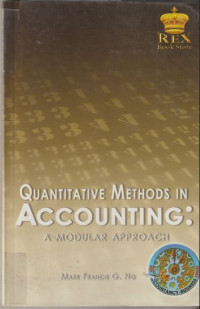 Quantitative Methods in Accounting: A Modular Approach