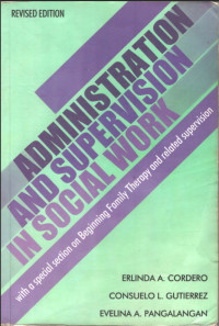 Administration and Supervision In Social Work