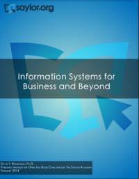 Information Systems for Business and Beyond