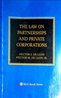 The Law on Partnerships and Private Corporations