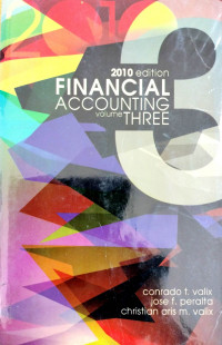 Financial Accounting Volume Three