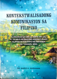 Kontekstwalisadong Komunikasyon sa Filipino