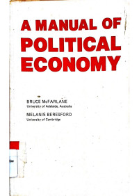 A Manual of Political Economy