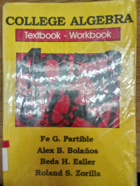 College Algebra Textbook - Workbook
