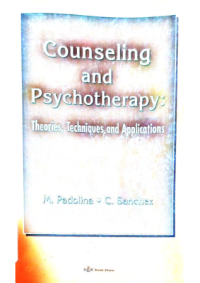 Image of Counseling and Psychotherapy: Theories, Techniques & Applicants