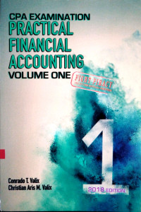CPA Examination Practical Financial Accounting Volume One 2018