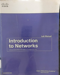 Image of Introduction to Network: Lab Manual