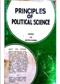 Image of Principles of Politics Science