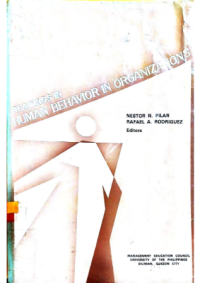 Image of Readings in Human Behavior in Organizations