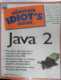 The Complete Idiot’s Guide to Java 2
