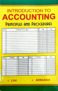 Introduction to Accounting: Principles and Procedures