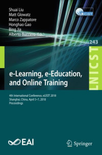 E-Learning, E-Education, and Online Training