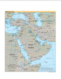 Maps Of The World - Middle East