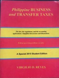 Philippine Business and Transfer Taxes