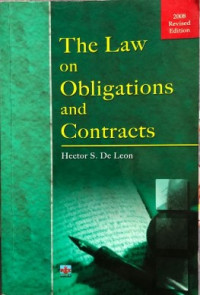 The Law on Obligations and Contracts