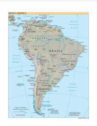 Maps Of The World - South America