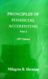 Principles of Financial Accounting Part 1