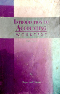 Introduction to Accounting: Worktext