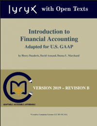 Image of Introduction to Financial Accounting Adapted for U.S. GAAP - Version 2019